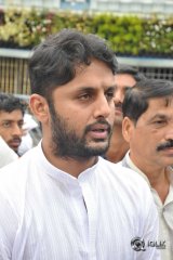 Lie Movie Team At Tirumala